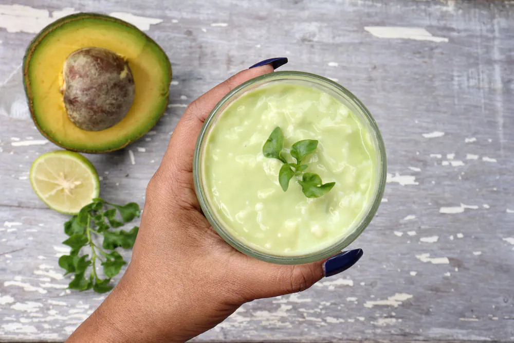 Sauce mayonnaise avocat